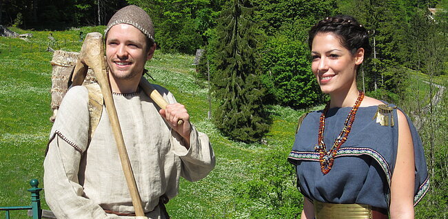 Archäologie am Berg