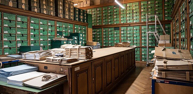 Die Botanische Sammlung des NHM Wien beherbergt rund 5,5 Millionen Pflanzen und Pilze aus der ganzen Welt (c) NHM Wien; Christina Rittmannsperger 
